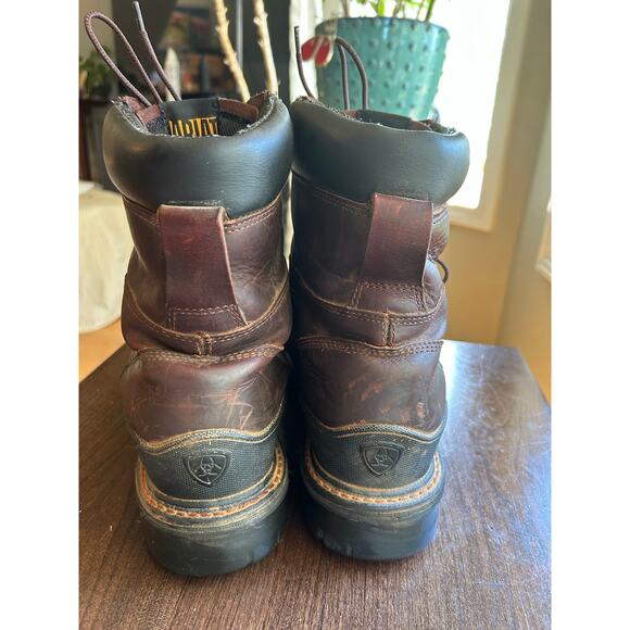 Ariat Hermosa XR work boots premium redwood leather men’s size 13 D main image 12